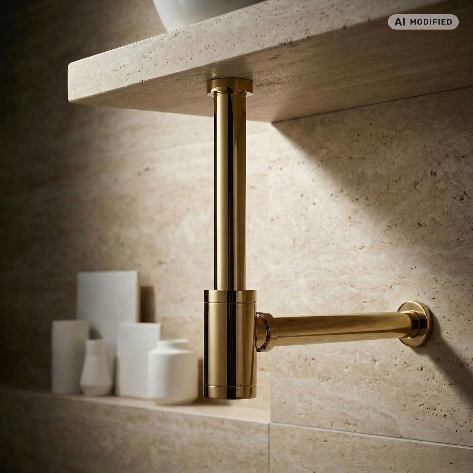 Paulgurkes Siphon Gold Abfluss Design-siphon