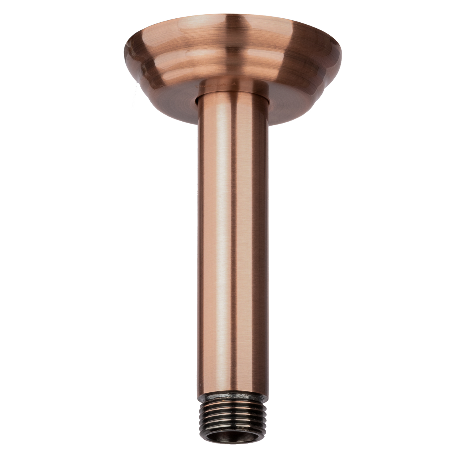 Paulgurkes Kupfer Brausearm Nostalgie Deckenarm Rote Bronze 10cm Für Duschkopf
