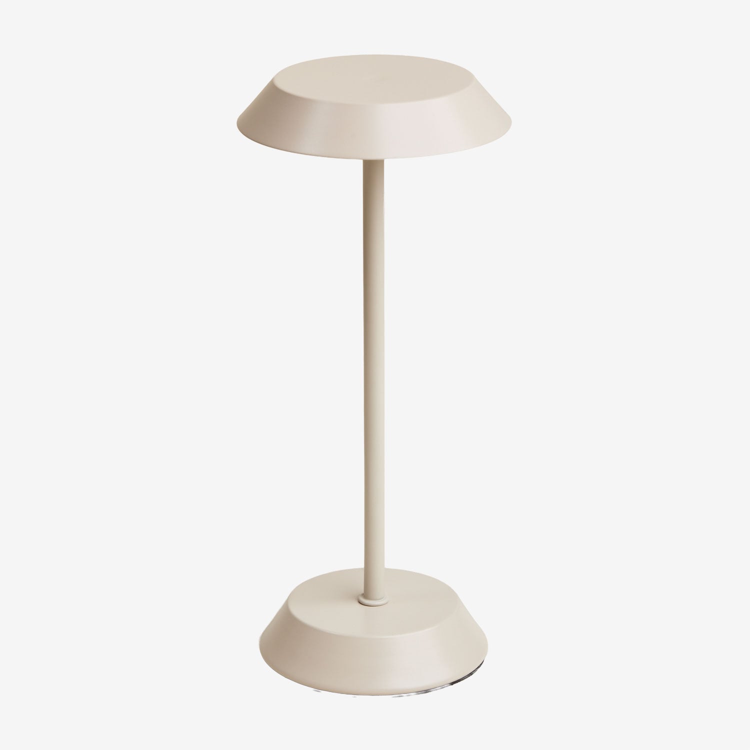 Sklum Kabellose Led-tischlampe Aus Eisen Oravella Beige Tapioca