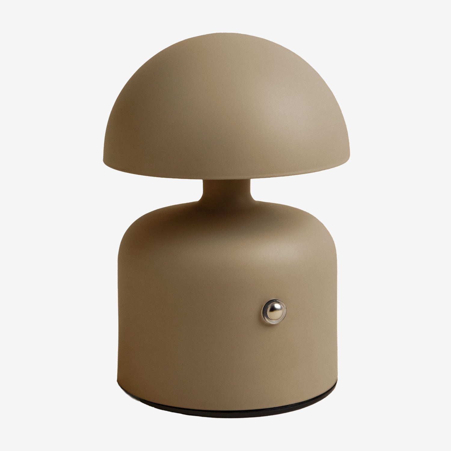 Sklum Kabellose Led-tischlampe Aus Eisen Nantali Moka Braun