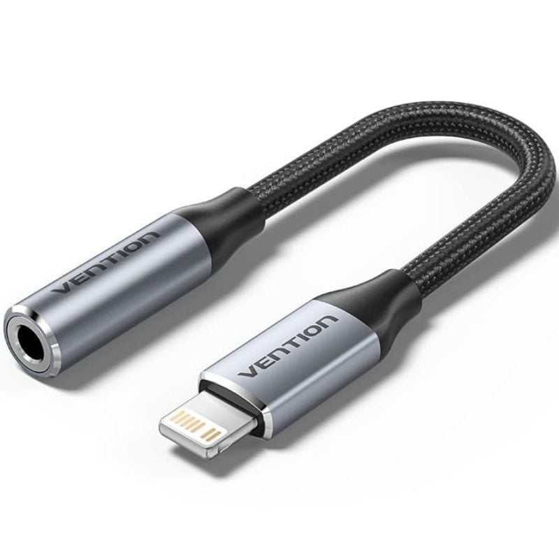 Audio-adapter Vention Bmbha/ Klinke 3.5 Weiblich - Usb Typ-c Männlich/ 10cm/ Grau