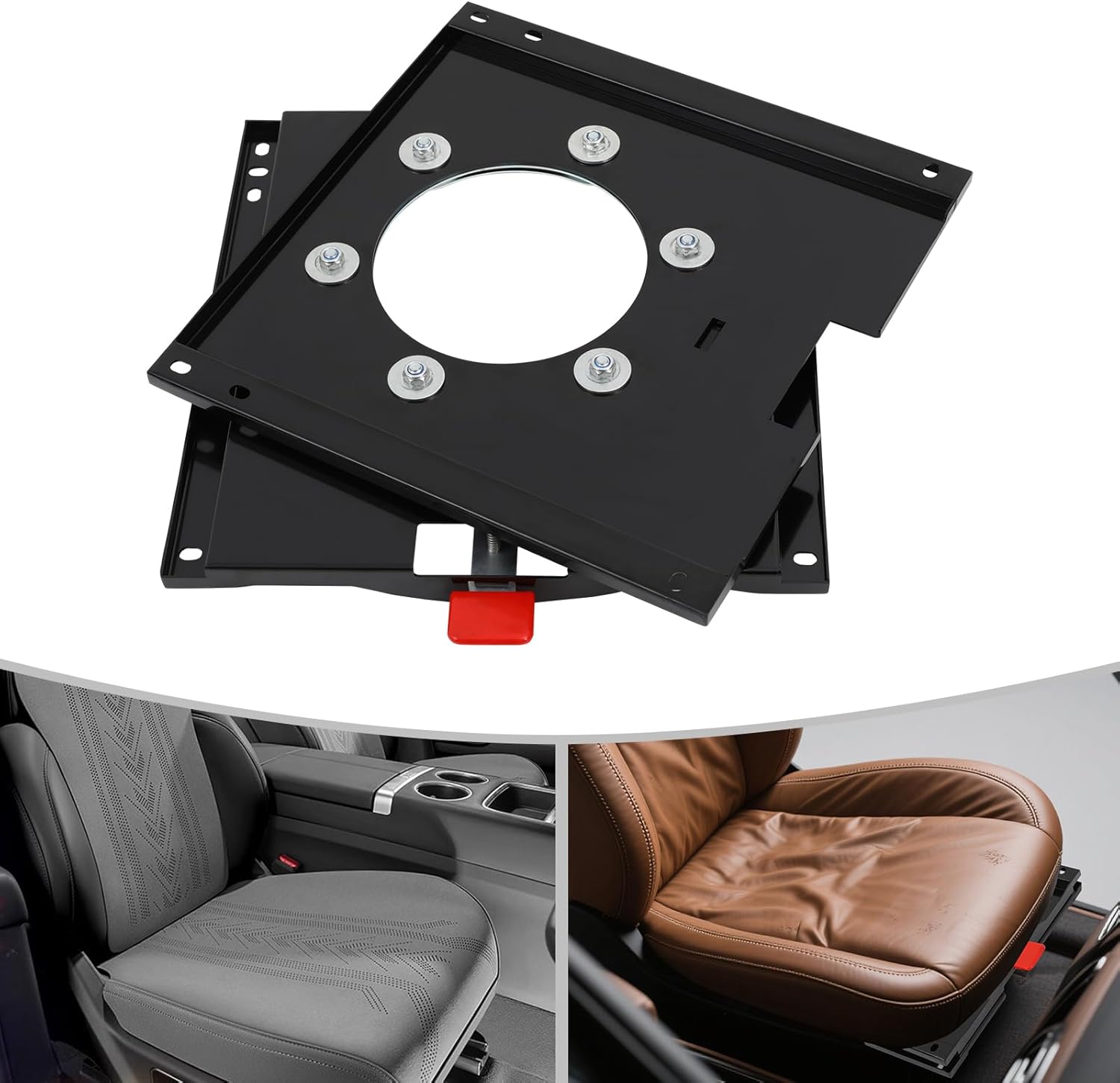 360°-drehbare Sitzbasis Universelle Drehkonsole, 48×48 Cm Drehfuß Für Fiat Ducato X250, Citroën Relay Und Peugeot Boxer (fahrersitz)