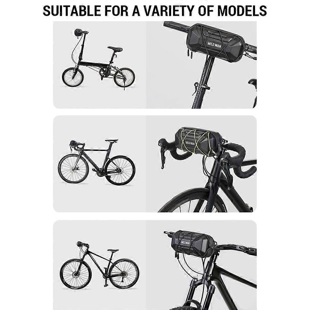 Mountainbike-lenkertasche Mit Schnellverschluss, Fahrrad-fronttasche Für Rennräder/falträder, Schultertasche, Montage