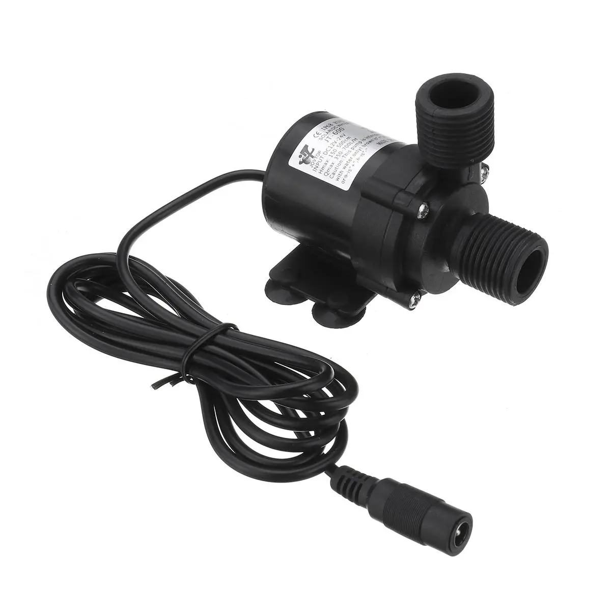 Dc41b 24v Bürstenlose Wasserpumpe, 60w Hochleistungs-boosterpumpe, 14 Meter Förderhöhe, 1400 Liter/stunde Fördermenge, Umwälzpumpe, Mit Dc5521 Weiblichem Anschluss.