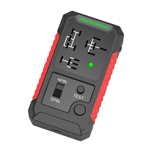 12v Usb-betriebener Kfz-relaisprüfer, Universeller 4/5-poliger Kfz-relaisprüfer, Relaisprüfgerät Mit Led-anzeige.
