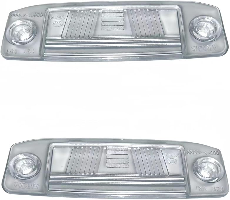 Zweiteiliges Kennzeichenbeleuchtungsgehäuse Mit Linse Für Kia Sorento 2011-2013 – Ersatzteilnummern: 925102p000, 92510-2p000