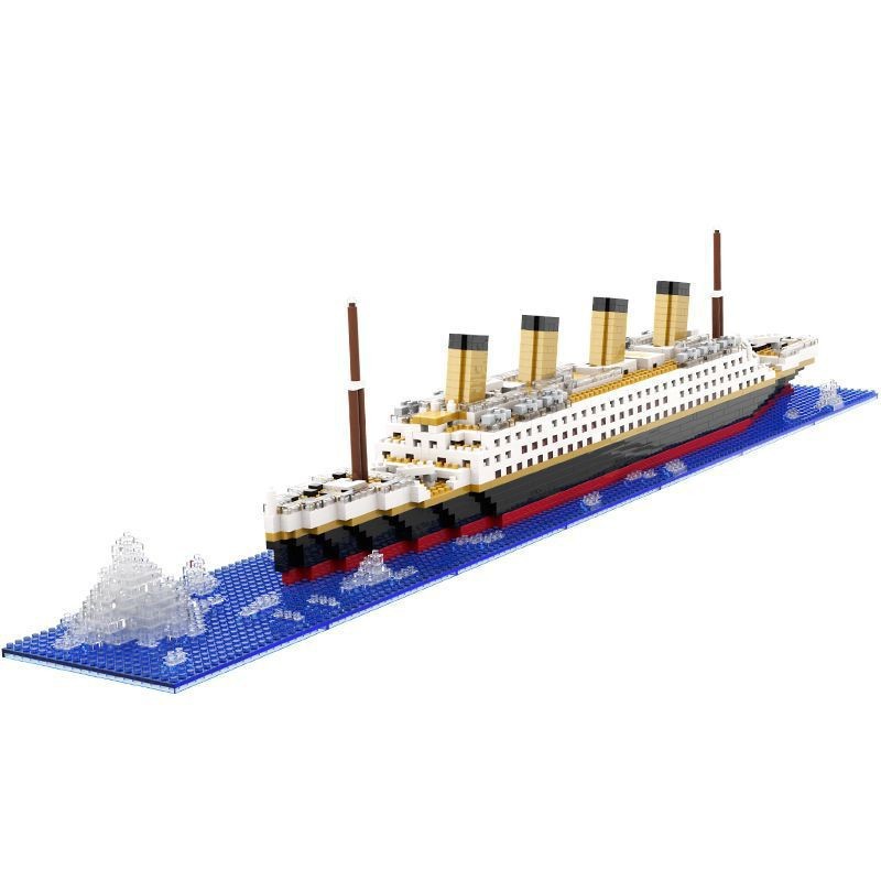 Titanic-modellbausatz, 1860 Teile – Modellbausatz Zum Zusammenbauen