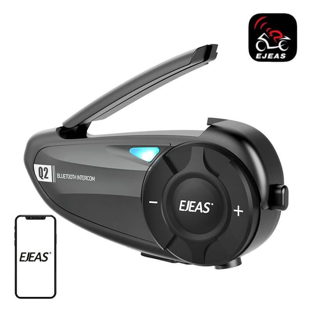 Ejeas Q2 Motorrad-intercom