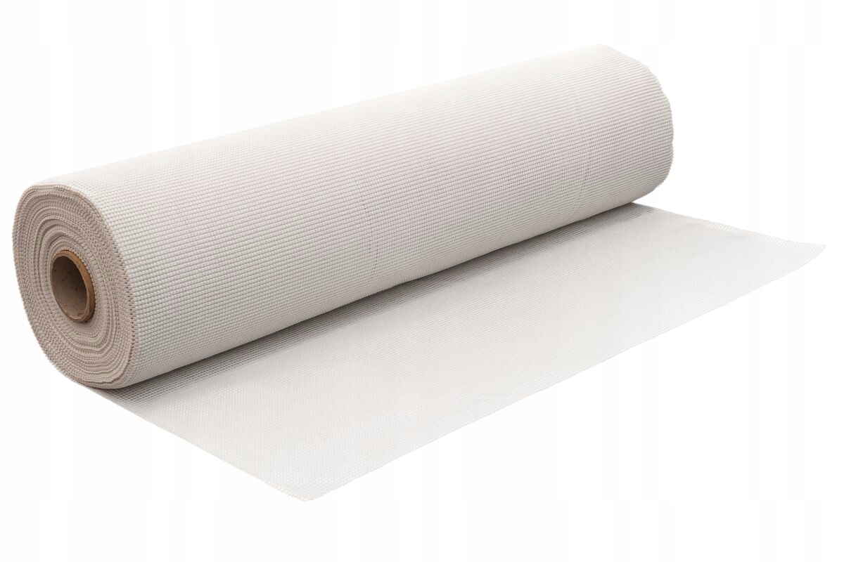Rutschfeste Netzteppichmatte 120x160 Weiß