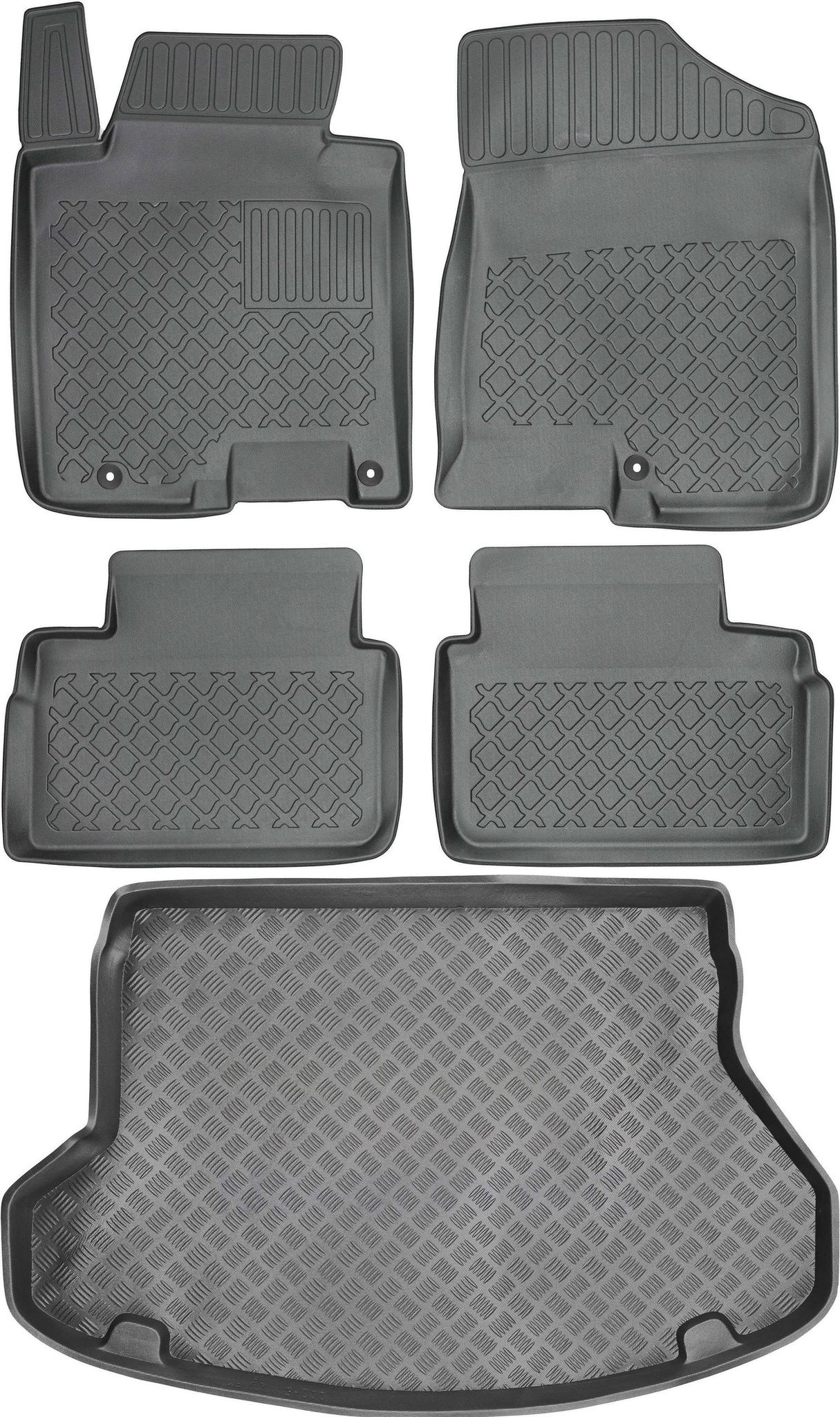 Hyundai I30 Ii Kombi (2012–2017) – Set – Automatten + Kofferraummatte