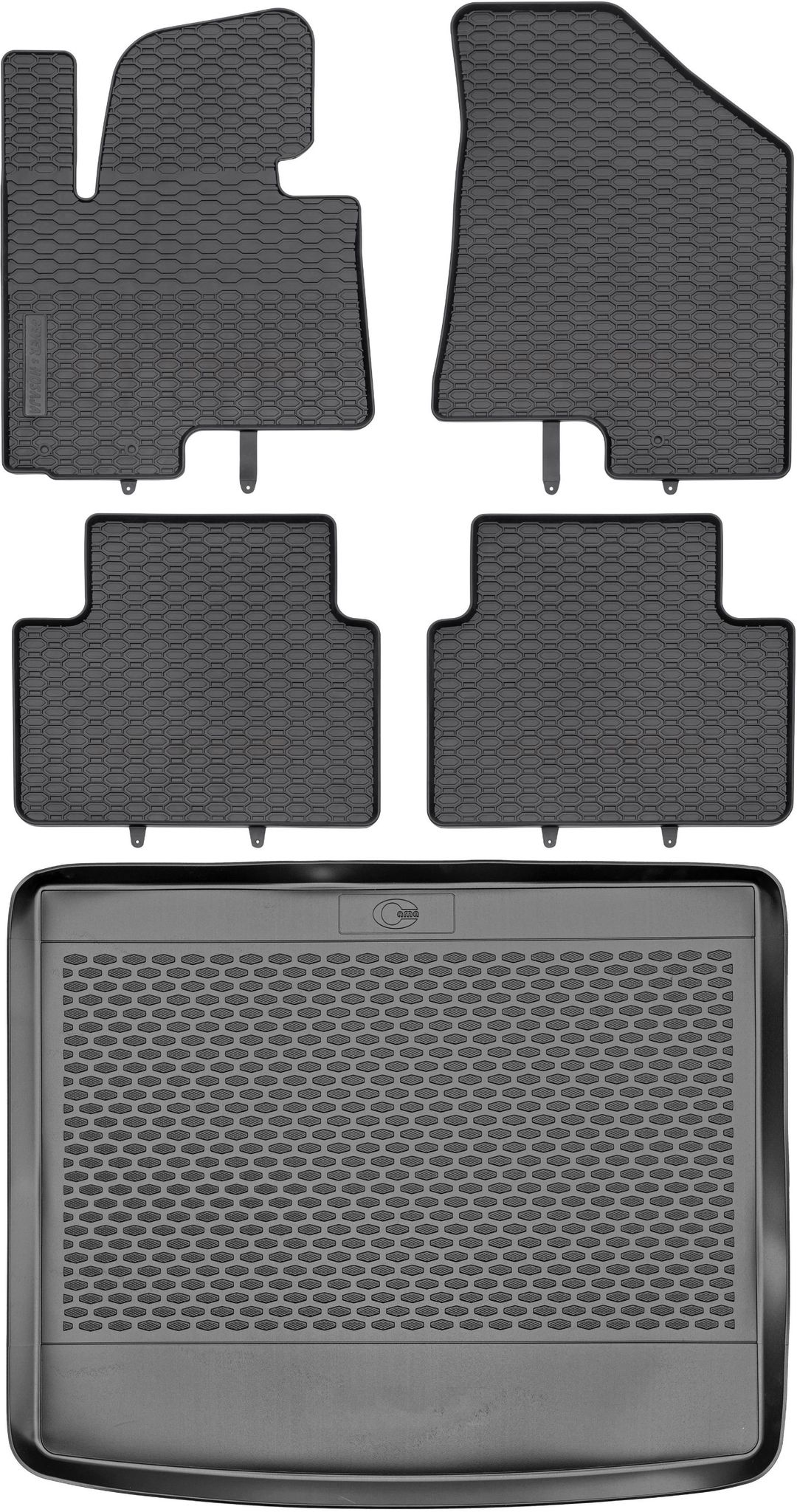 Hyundai Tucson Iii Suv (2016–2020) – Set: Gummifußmatten + Kofferraummatte