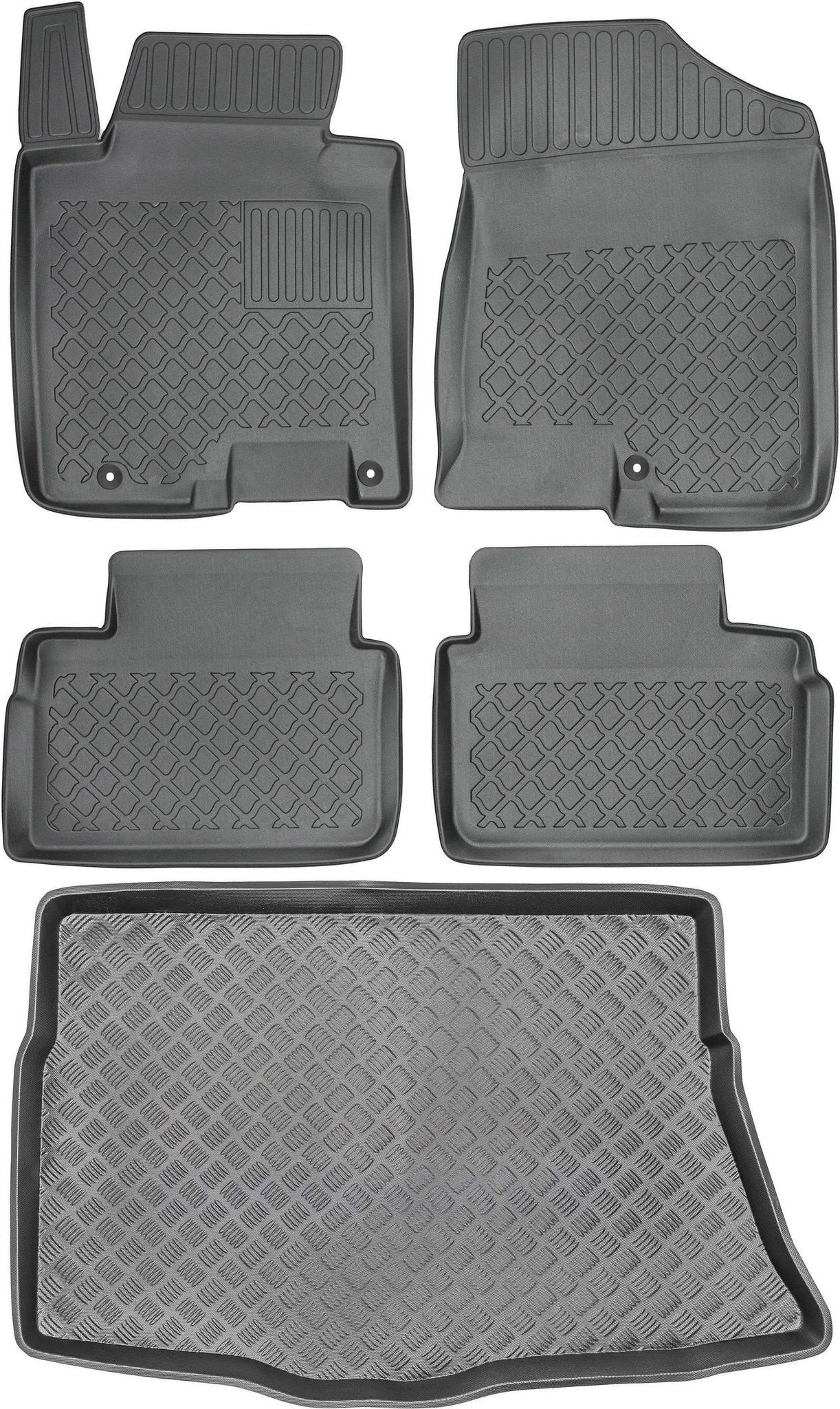 Hyundai I30 Ii Schrägheck (2012–2017) – Set: Automatten + Kofferraummatte