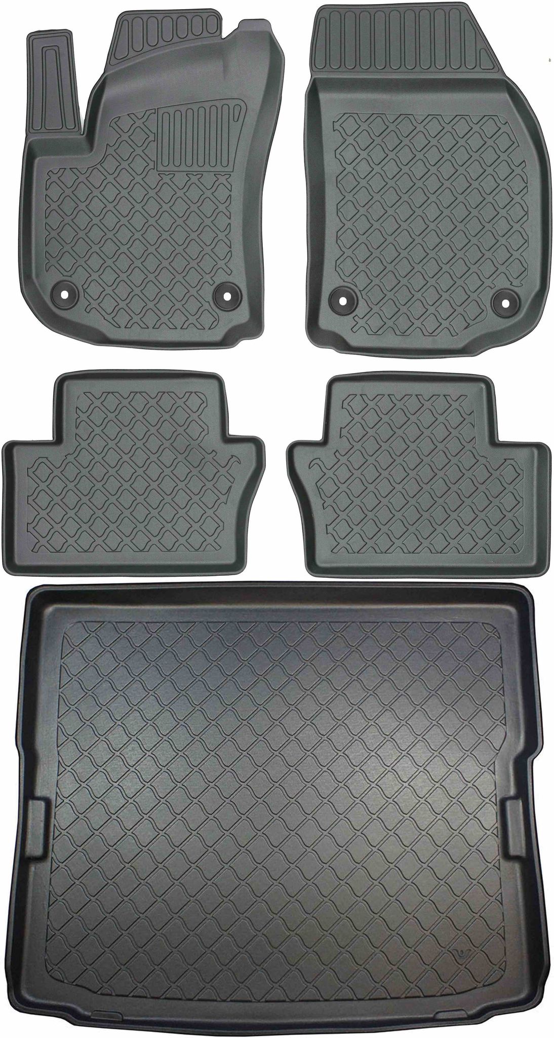Opel Zafira B Minivan Von 05.2005-2014 Set - Automatten + Kofferraummatte