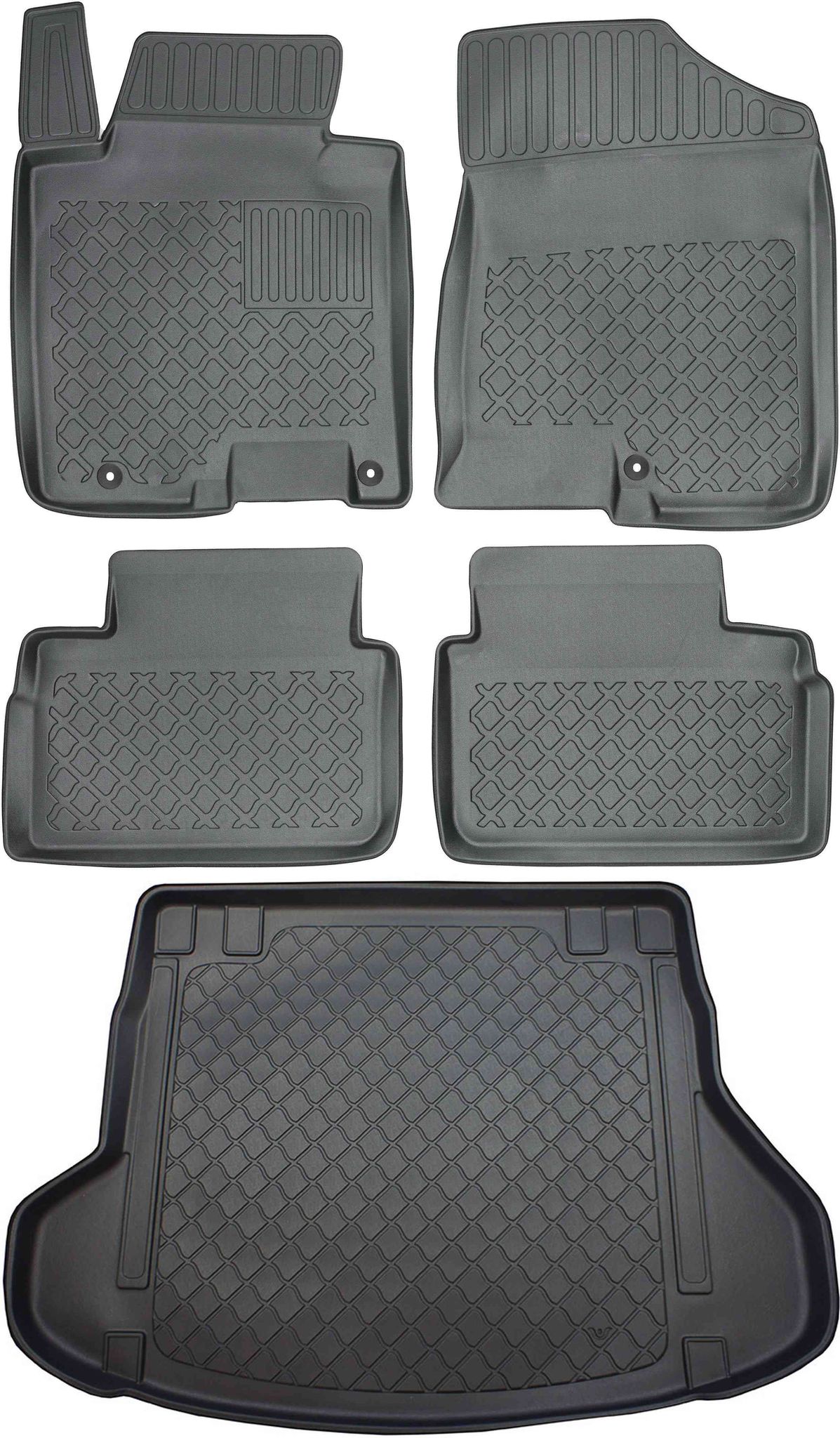 Hyundai I30 Ii Cw Schrägheck (07.2012–06.2017) – Set: Automatten + Kofferraummatte
