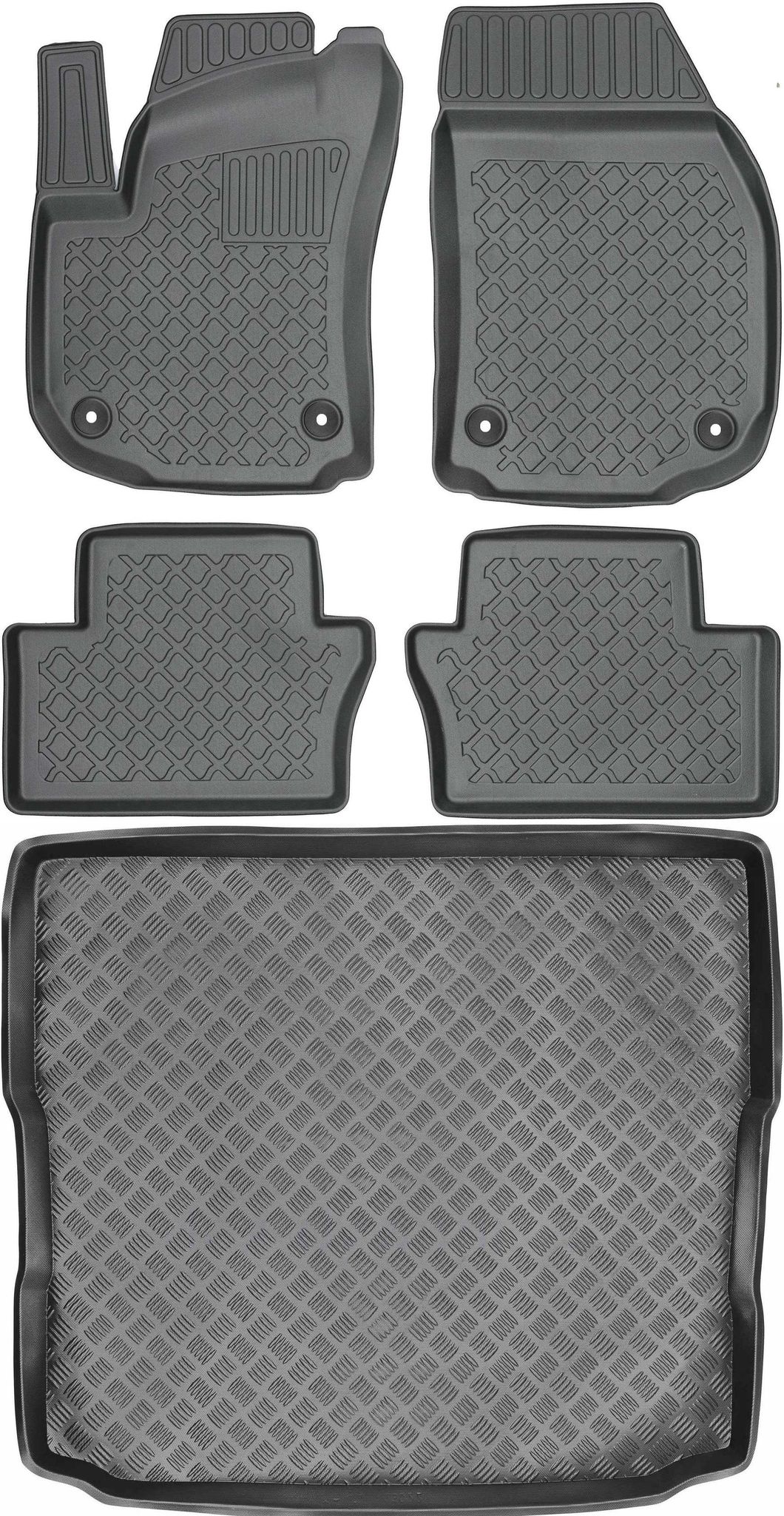 Opel Zafira A Minivan (2005–2014) – Set: Automatten + Kofferraummatte
