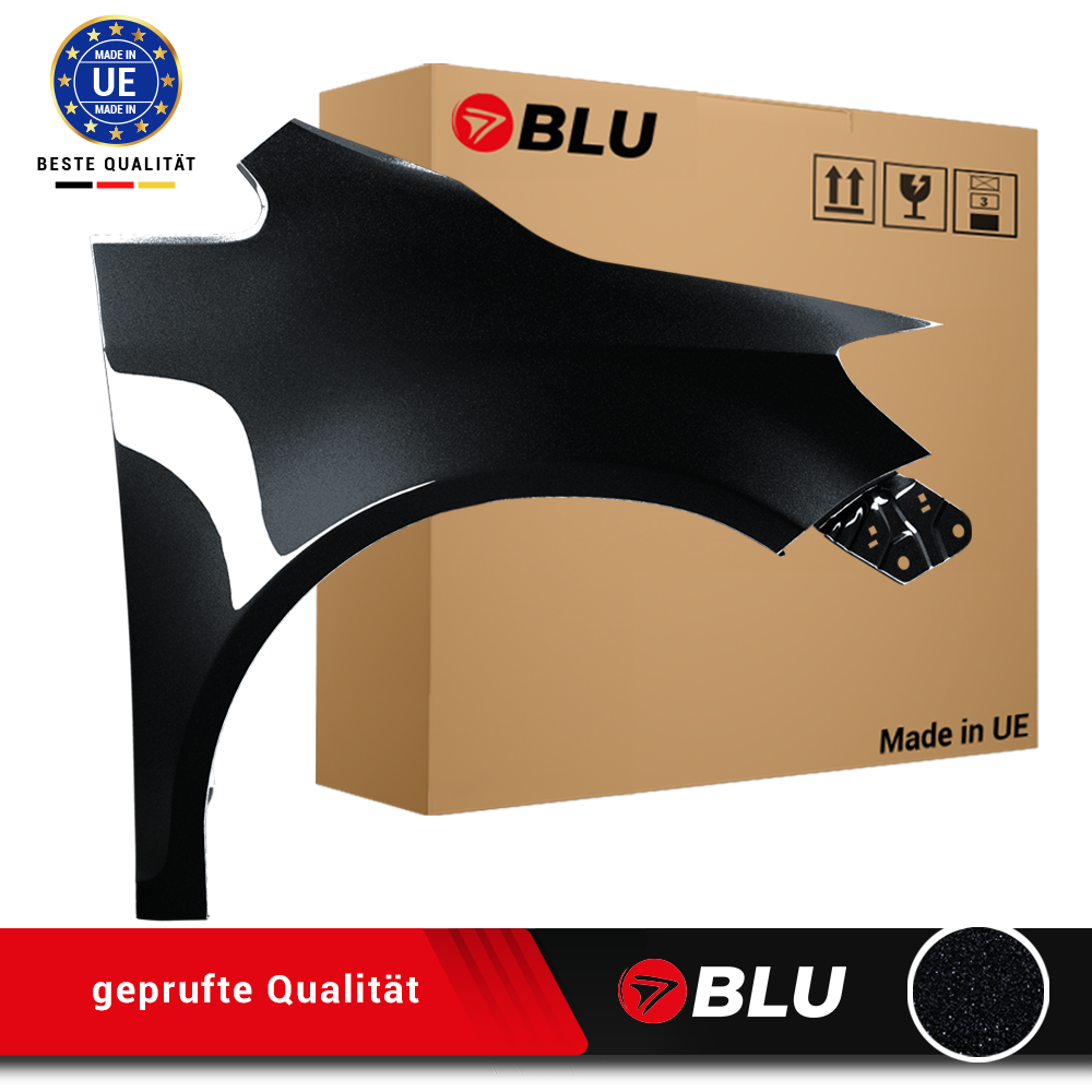 Vw Golf V Plus 5 + Lc9x Front Rechts Schwarz 05-09