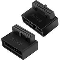 Usb 3.0 19p/20p 90-grad Ab Typ Computer-motherboard-anschlussadapter