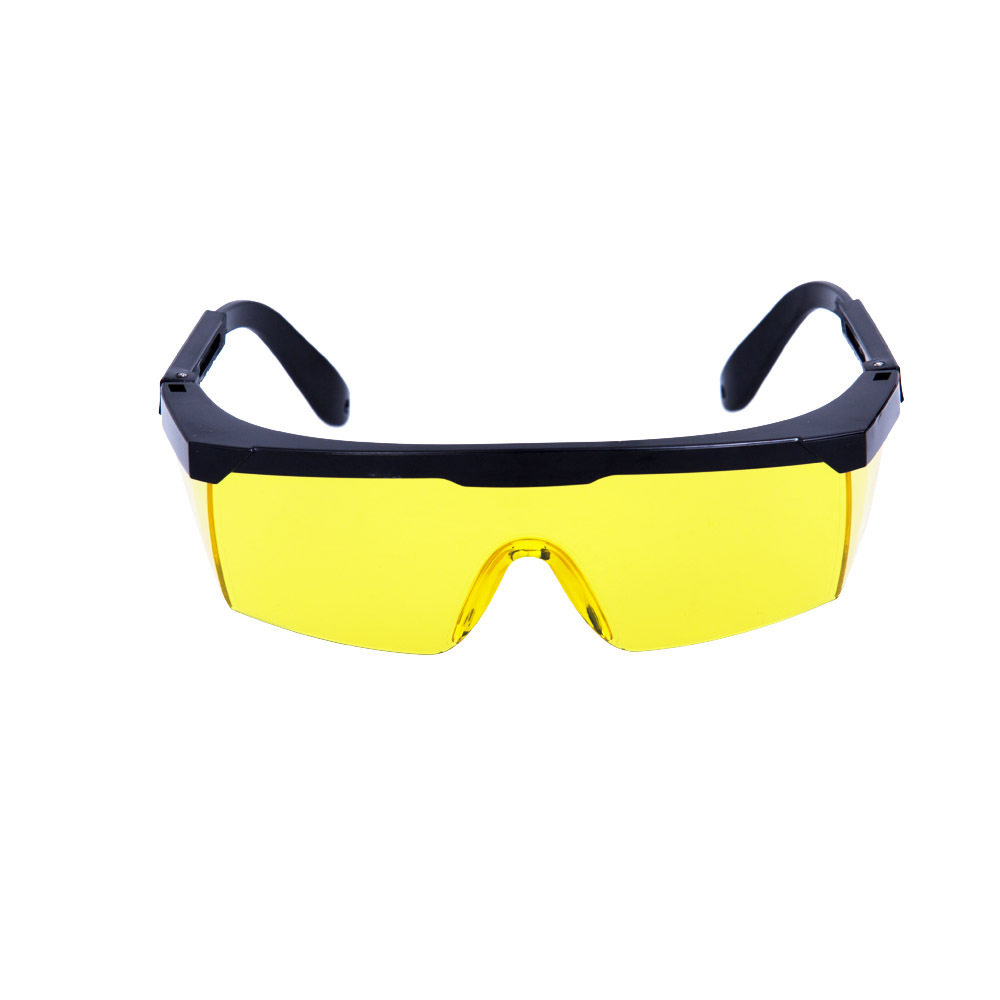 Schutzbrille, Arbeitsbrille, Farbe: Gelb