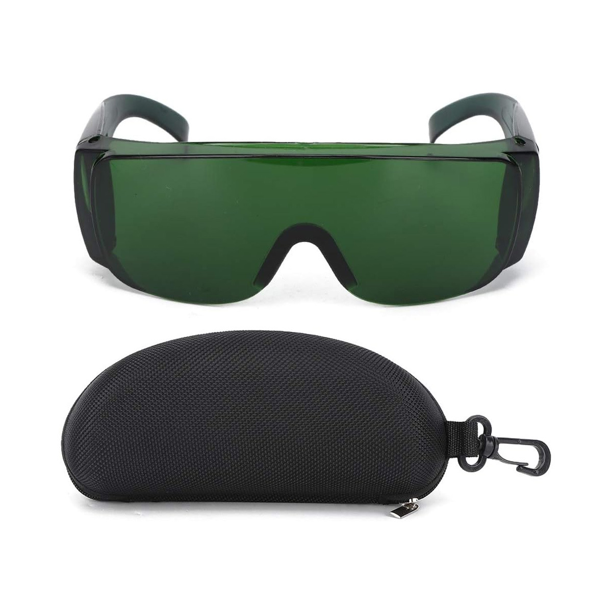 Schutzbrille, Arbeitsbrille, Farbe: Grün