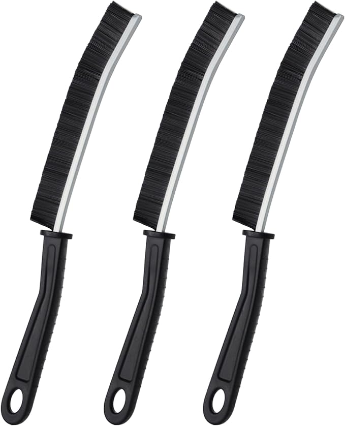 Set Mit 3 Tiefenreinigungsbürsten Für Bad, Toilette, Küche, Fenster, Türen Und Fugendüse, Multifunktionales Reinigungswerkzeug