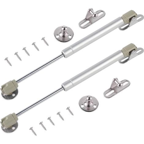 Möbelscharnier – 40-n-hydraulikzylinder, 270 Mm – Edelstahl – 2 Stück Mit Schrauben – Öffnungswinkel 80–100°