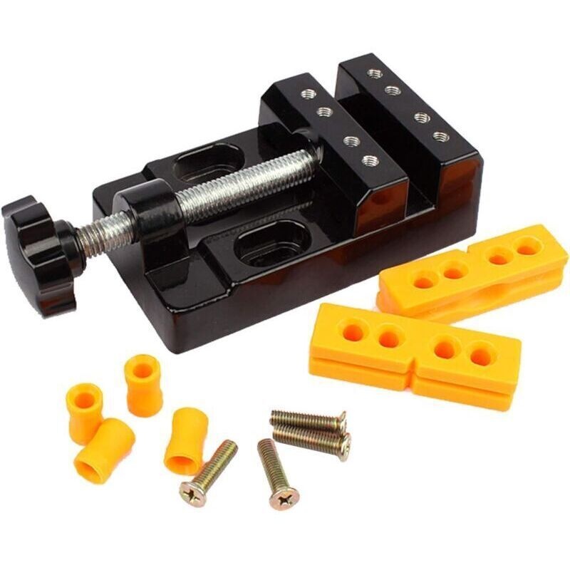 Universal-mini-schraubstock, Mini-flachschraubstock Aus Aluminiumlegierung, Tischschraubstock Für Die Schmuckherstellung, Diy-töpferwerkzeug, Modellierwerkzeug Für Polymerclay, Schneidzange, Feststehe
