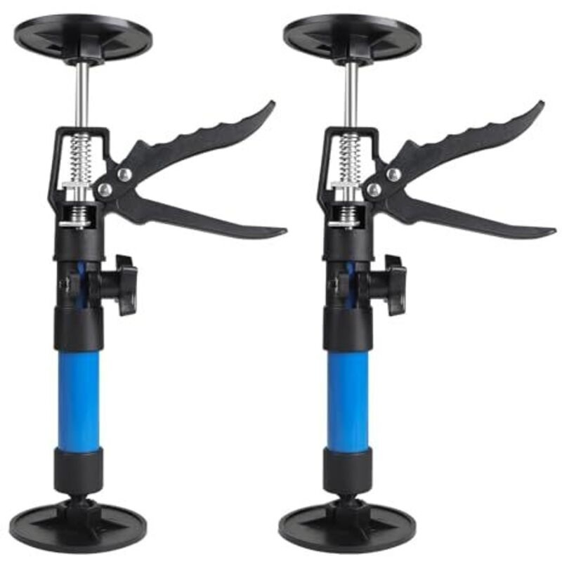 2 Türrahmenklemmen 30–59 Cm, Tragende Befestigungsstangen, Teleskopstützen, Höhenverstellbare Halterungen, Maximale Tragfähigkeit 40 Kg, Zur Abstützung Von Türrahmen Und -armen