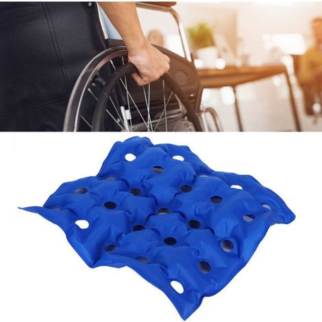 Aufblasbares Sitzkissen. Bequemes Stuhlkissen Für Die Verwendung Mit Dem Rollstuhl Zu Hause Und Im Büro.