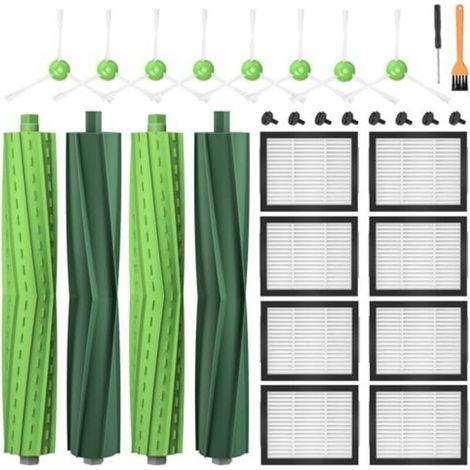 22-teiliges Zubehörset Für Irobot Roomba I7 I7+ I3 I3+ I4 I4+ I6 I6+ E5 E6 E7, Ersatzteile Für Irobot Roomba E/i Staubsauger