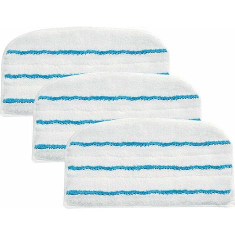 Zubehör Für Dampfreiniger, 3 Mikrofaserpads Für Dampfreiniger, 17,5 X 30,5 Cm, Kompatibel Mit Black+decker Dampfreinigern, Fsm1610, Fsm1630, Fsm1300, Smh1621 Usw.