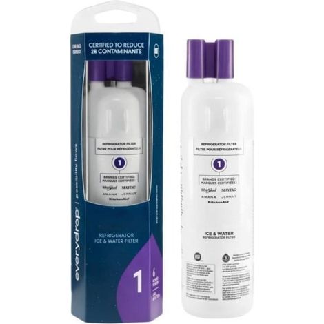 Kühlschrank-wasser- Und Eisfilter, Edr1rxd1, Einzelverpackung, Lila, 1 Stück