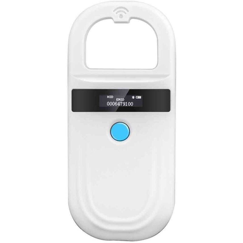 Haustier-id-lesegerät, Wiederaufladbarer Mikrochip-scanner Für Haustiere Mit Anzeige Für Haustiermarken, Tragbares Rfid-emid-haustier-lesegerät