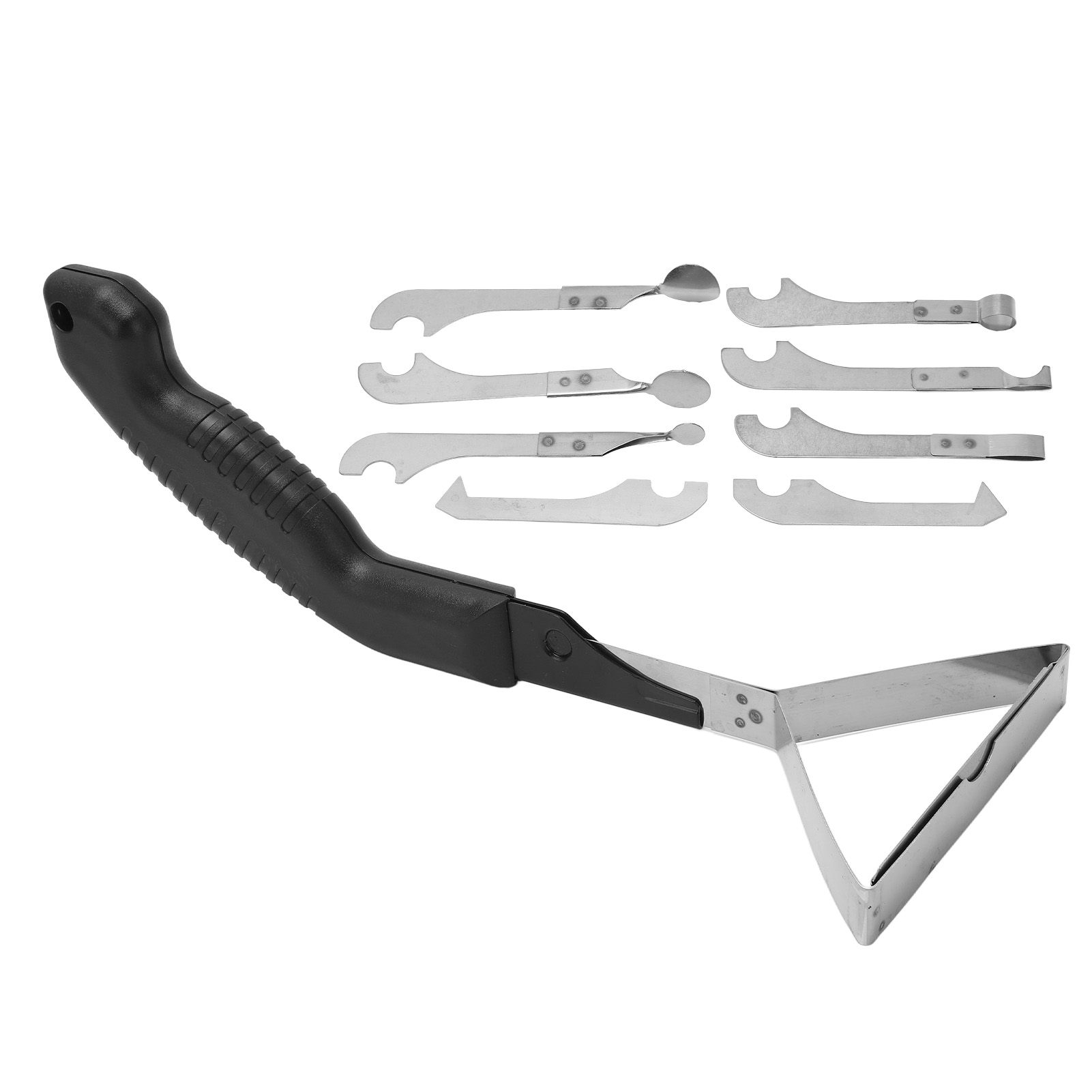 Schwarzes Kunststoff-dichtungsmittel-entfernungswerkzeug, Rutschfester Griff, Metallklinge, Für Dichtmittelreste