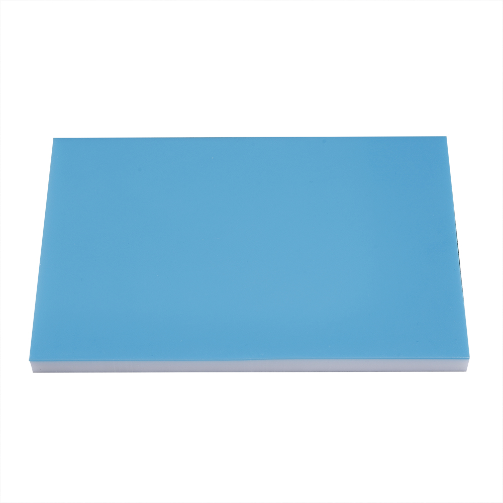 Farbiger Gravierblock Aus Gummi Für Sandwichstempel, Ideal Zur Herstellung Von Diy-stempeln (blau Und Weiß)