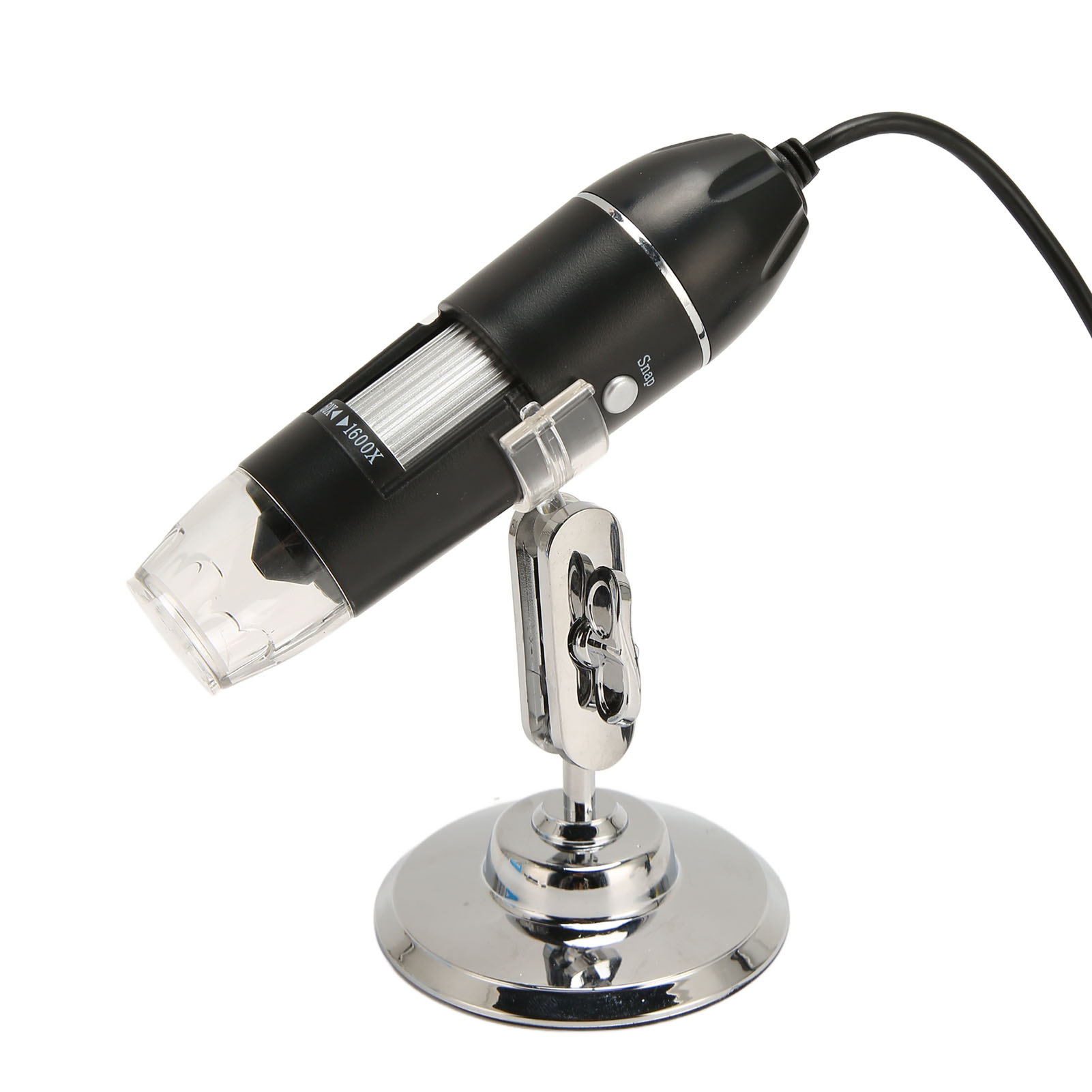 Usb-digitalmikroskop, 1600-fache Vergrößerung, 8 Leds, Tragbar, Hd, Kompatibel Mit Windows, Os X Und Android