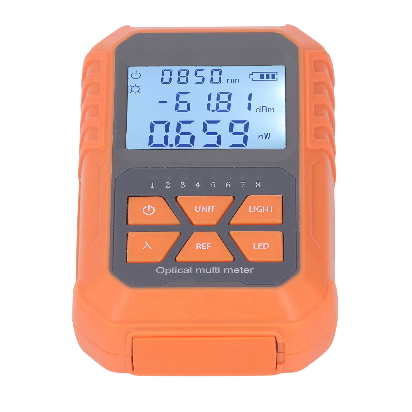 -50 Bis +26 Dbm, 15 Km, Fc Sc St Optischer Fehlerorter, Universelle Schnittstelle, Wiederaufladbar, Vfl-lichtwellenleiter-wattmeter