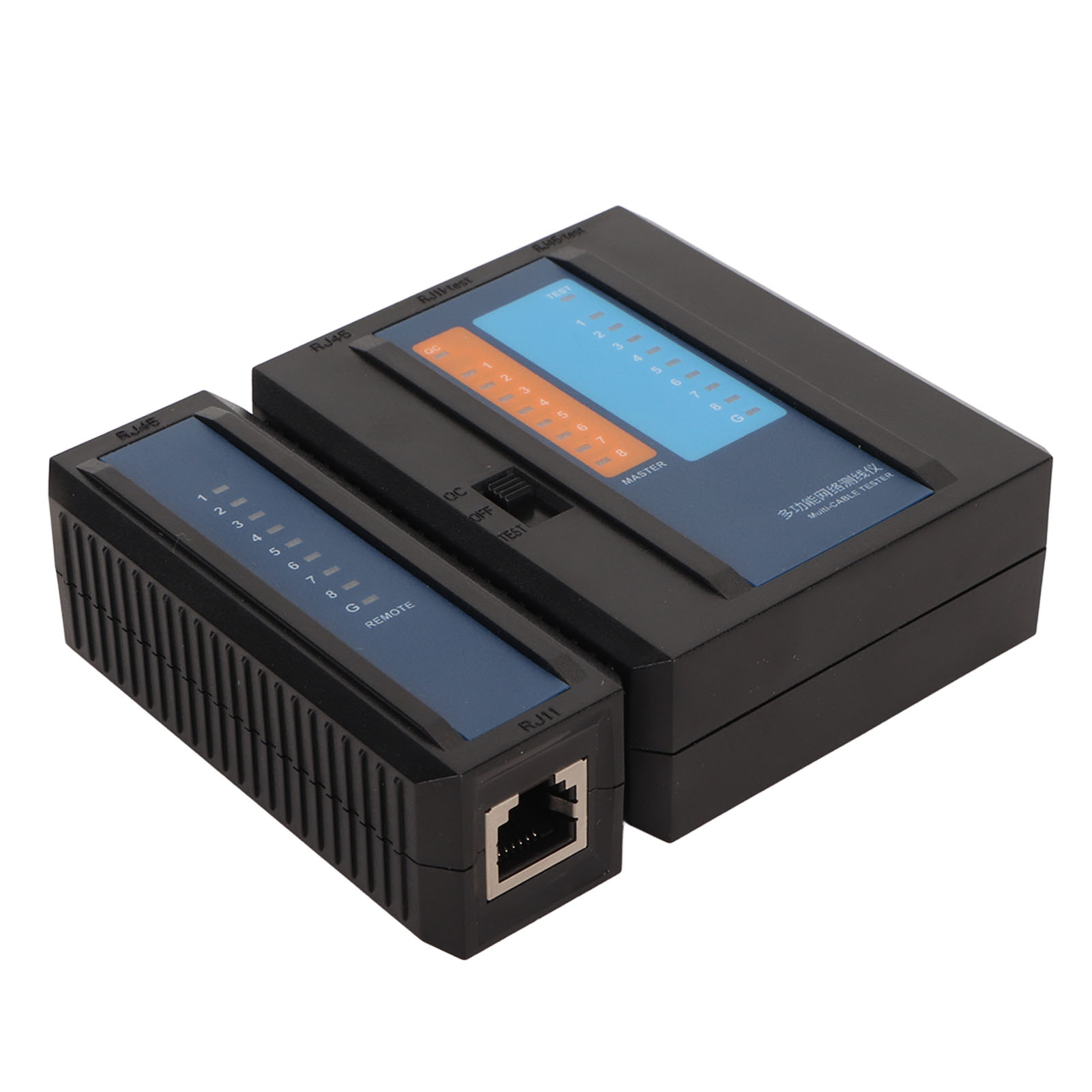 Rj45/rj11-, 8p/6p- Und 4p-netzwerkkabeltester, Fehlerdiagnose, Led-anzeige, Leitungsdetektor Für Internet, Telefon Und Büro