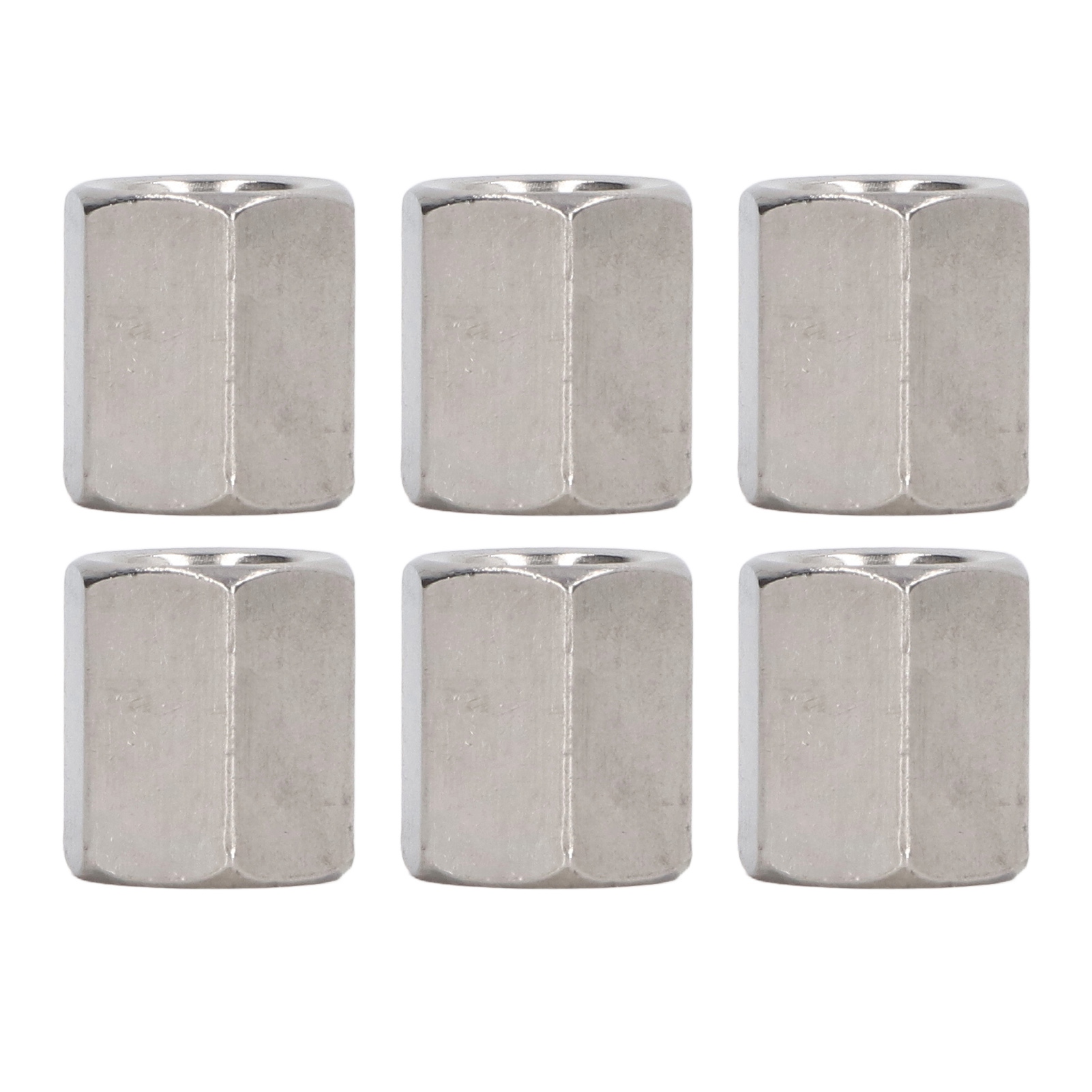 20 Sechskant-verbindungsmuttern M8x1,25 L15mm Aus Edelstahl 304, Gewindestangenverbinder Für Bolzen, Gewindebolzen Und Maschinenschrauben