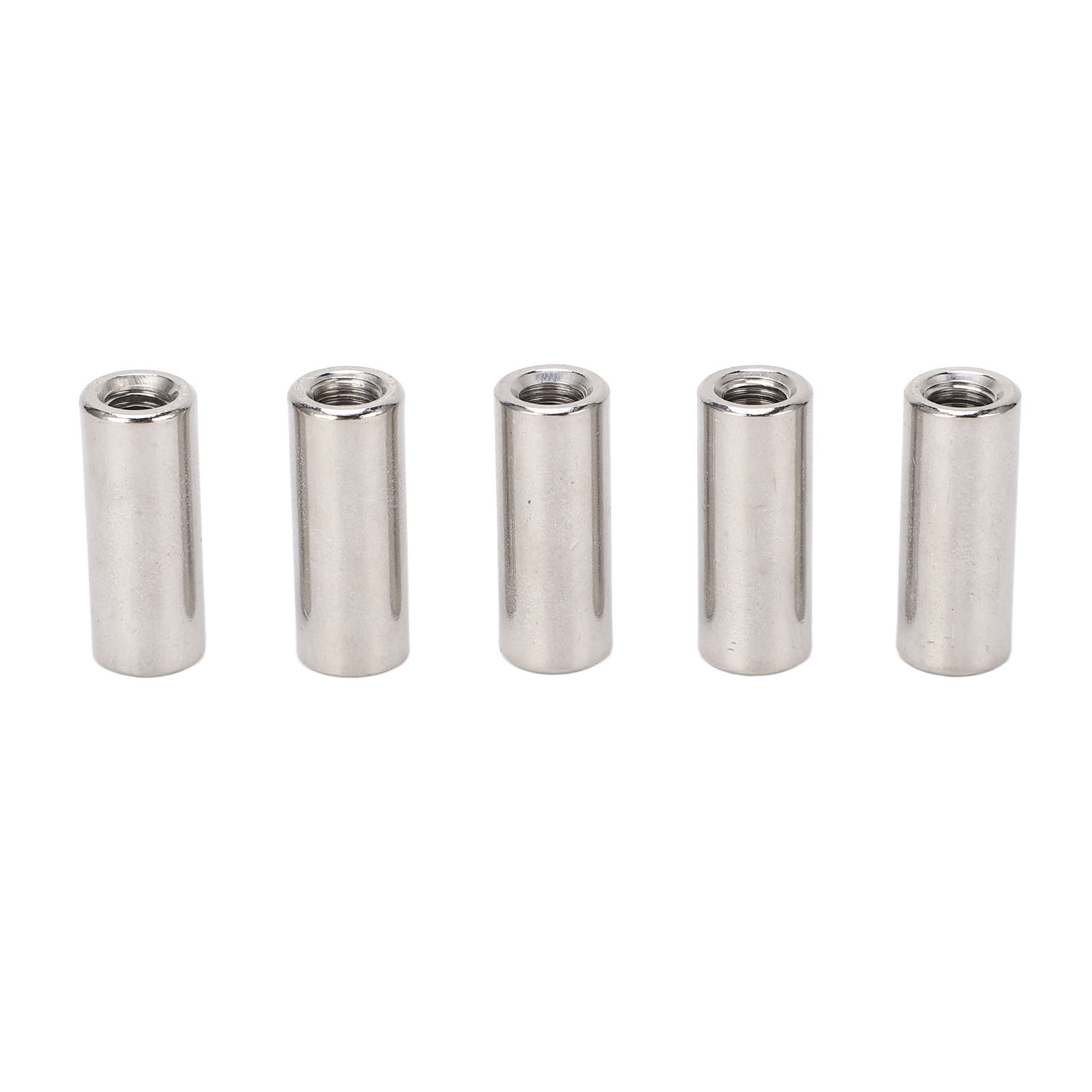 20 Runde Verbindungsmuttern M6x1,0, 10 Verbindungsmuttern Für Stangen (l25 Mm), Gewindehülse Aus Edelstahl