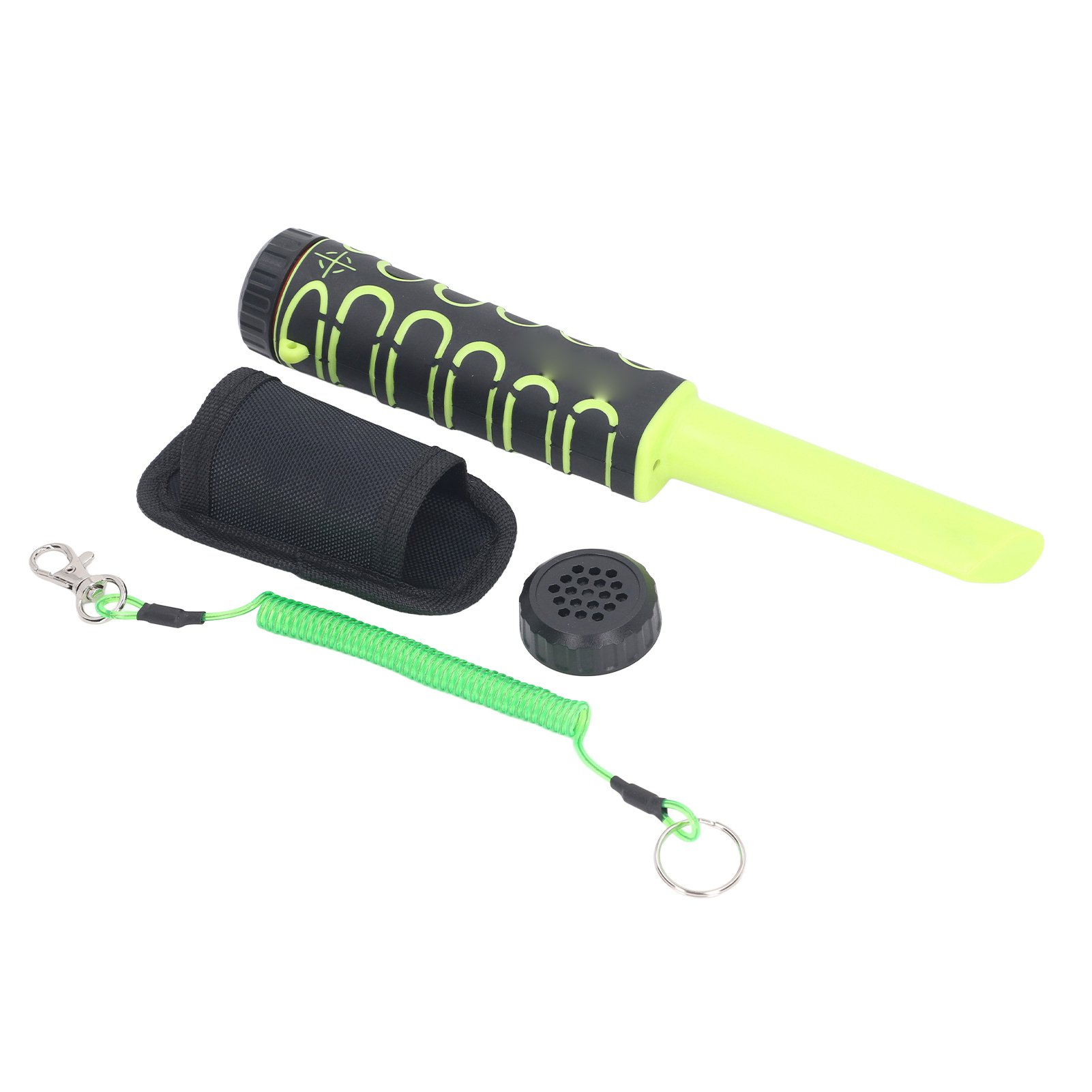 Ip68 Vollständig Wasserdichter Unterwasser-metalldetektor, Hochempfindlicher Handpointer Für Die Schatzsuche, Grün