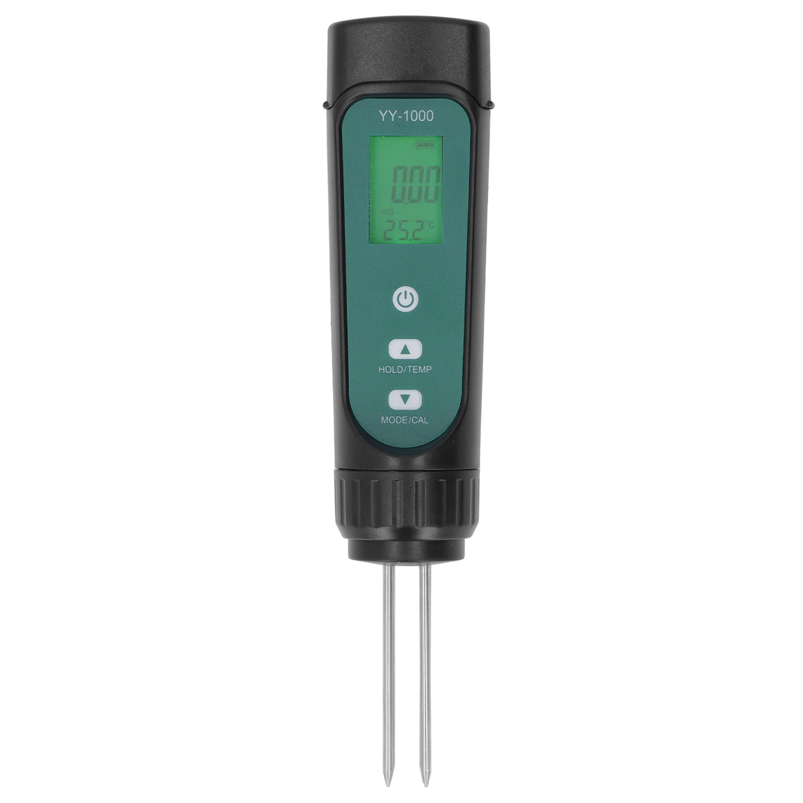 3-in-1-ec-digitalbodenmessgerät (thermometer, Hygrometer) Mit Hintergrundbeleuchtetem Led-display Für Den Garten