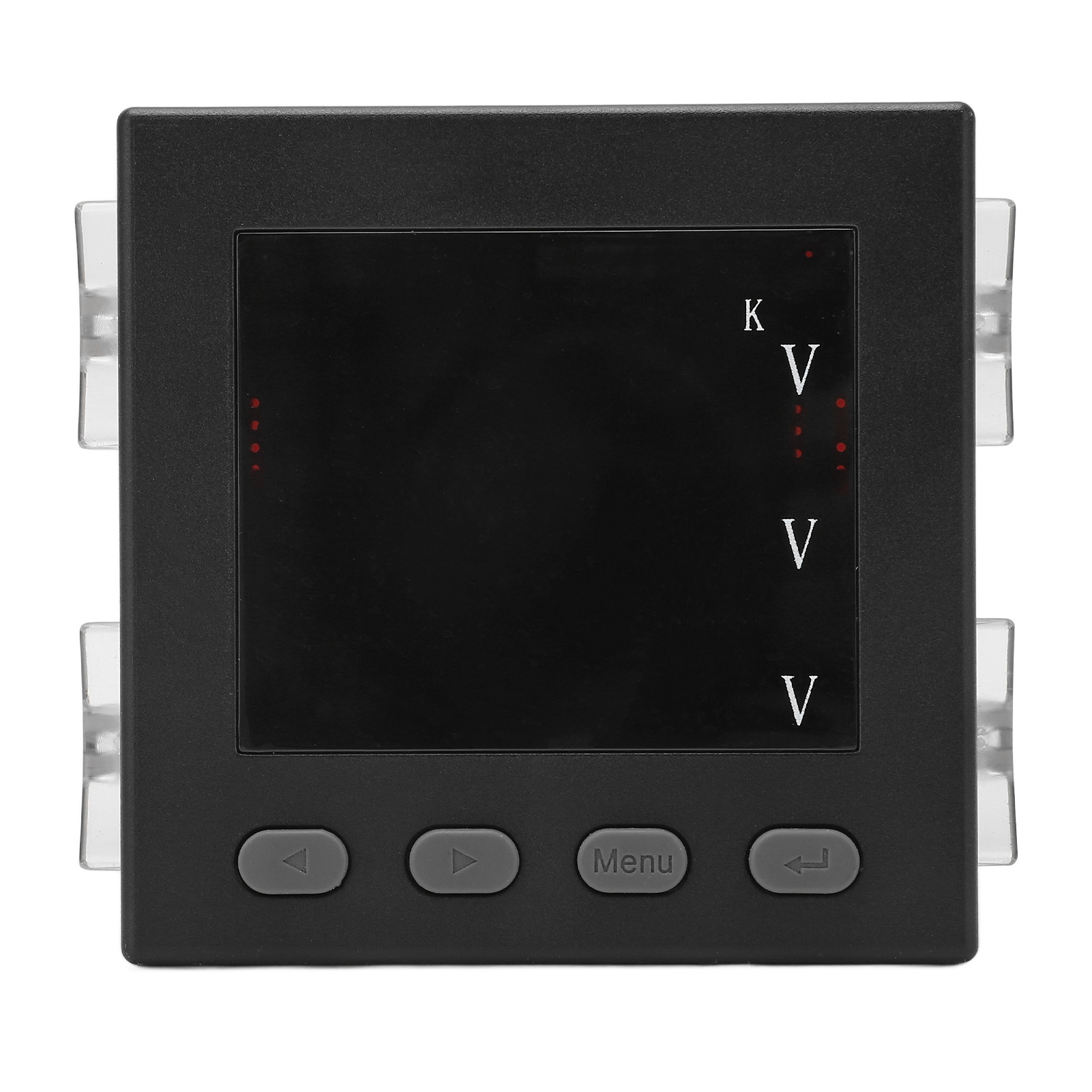 Schwarzes, Feuerfestes, Stabiles, Dreiphasiges Intelligentes Digitalvoltmeter, Ac220v
