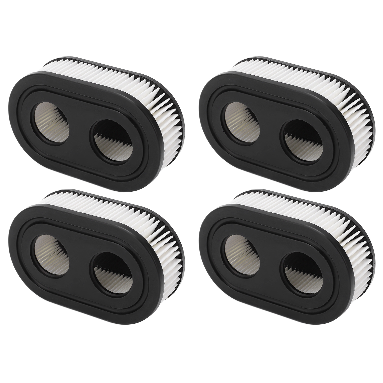 Satz Mit 4 Ersatzfiltern Für Rasenmäher 798452 593260, Gummi-luftfilterpatronen Für Die Modelle 500ex Und 550ex.