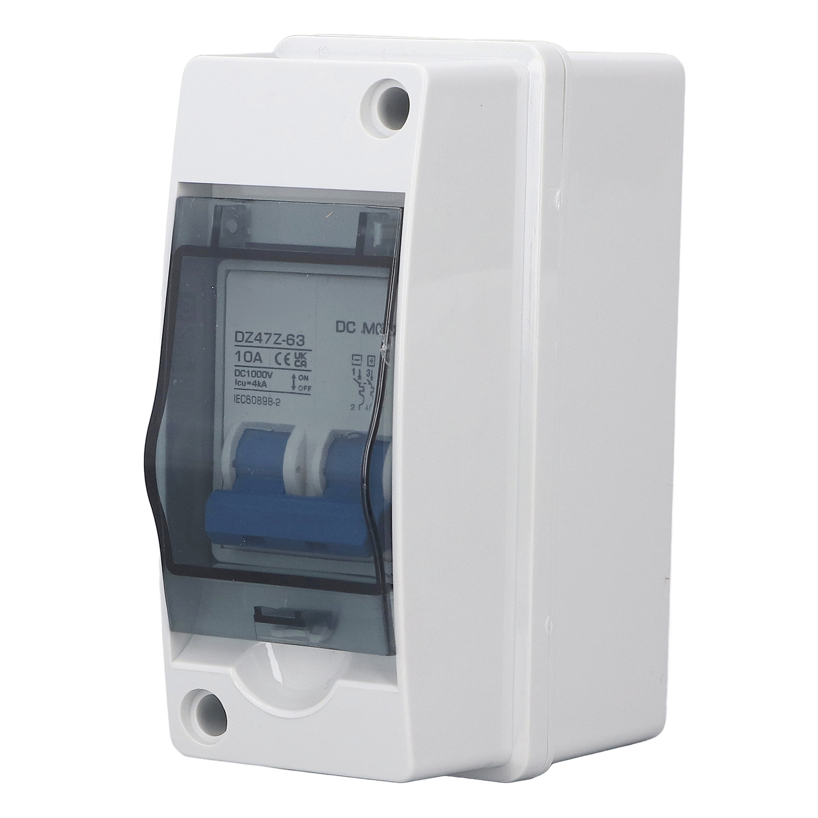 10a Ip65 Dc-trennschalter, Miniatur-wasserschutzschalter Für Netzgekoppelte 1000v-solaranlagen