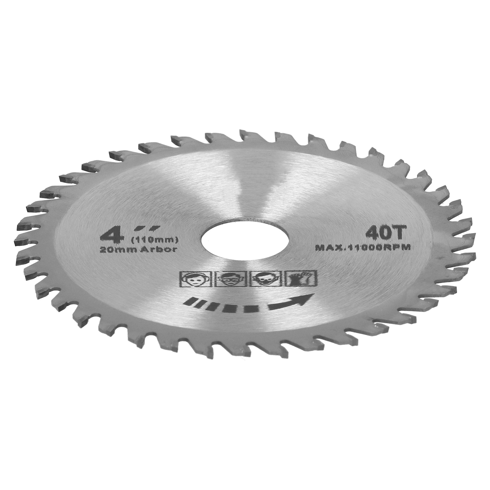 2 Kreissägeblätter 4x40t Für Holzbearbeitung, Schreinerzubehör, 105 Mm