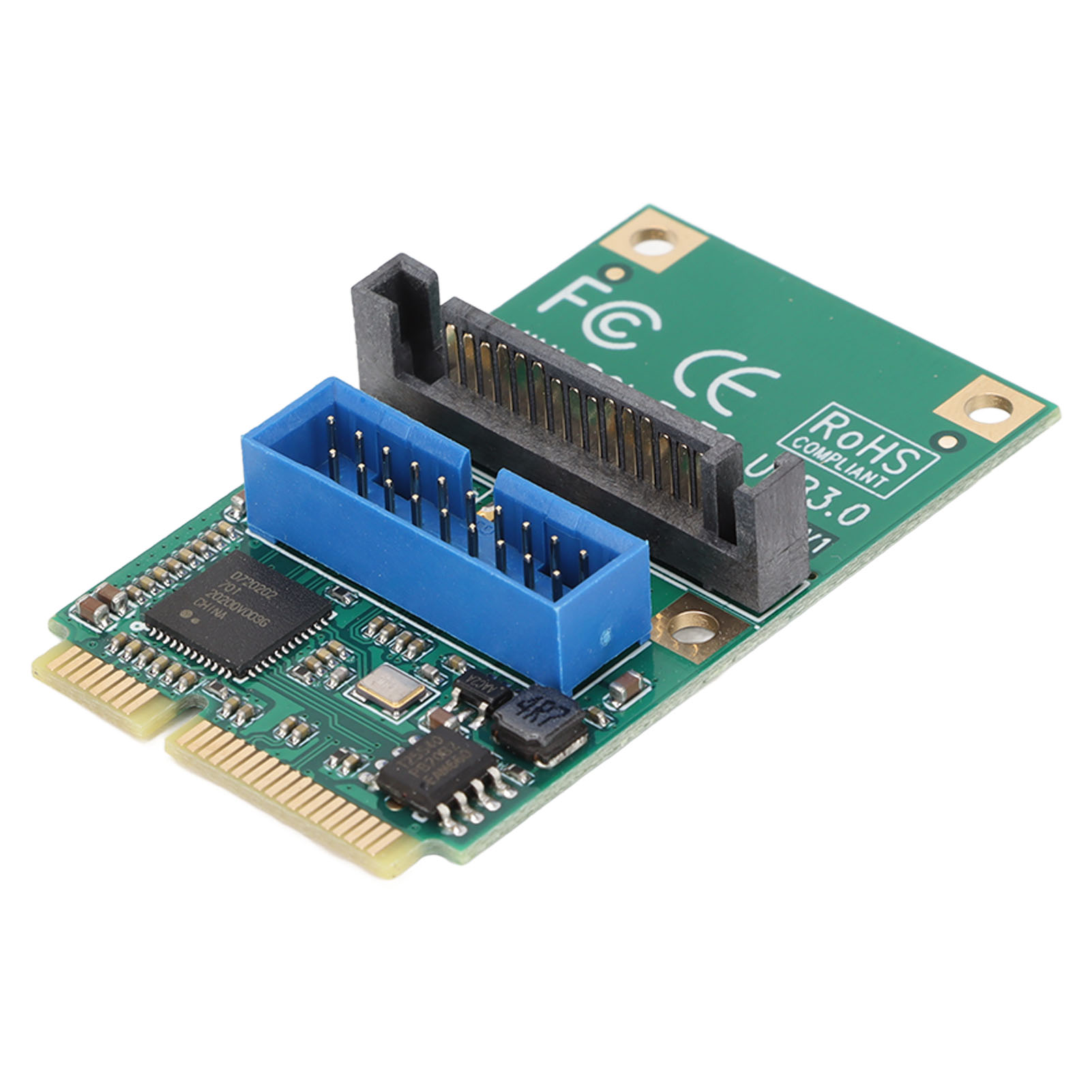 Mini-pcie-zu-usb-3.0-erweiterungskarte, 19/20-polig, 5 Gbit/s Übertragungsrate, 15-polige Sata-schnittstelle, Mini-pcie-zu-usb-3.0-adapter Für Linux