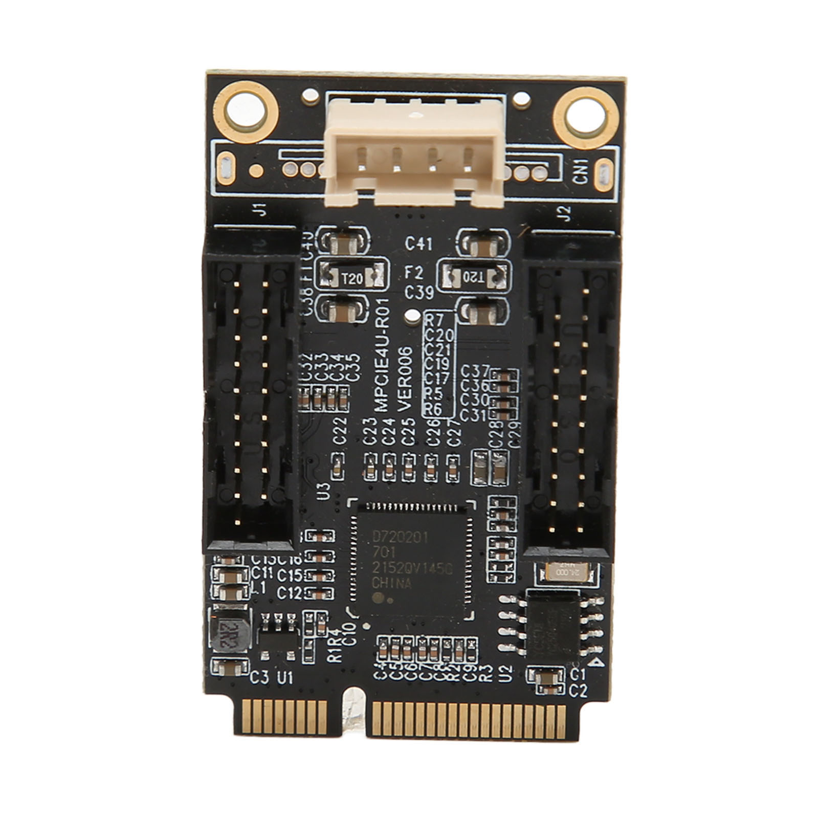 Mini-pcie-zu-usb-3.0-front-erweiterungskarte, Zwei 19-polige 5-gbit/s-usb-anschlüsse, Hot-swap-fähig, Für Windows Xp 2003 Und Os X 10.8 Und Höher.