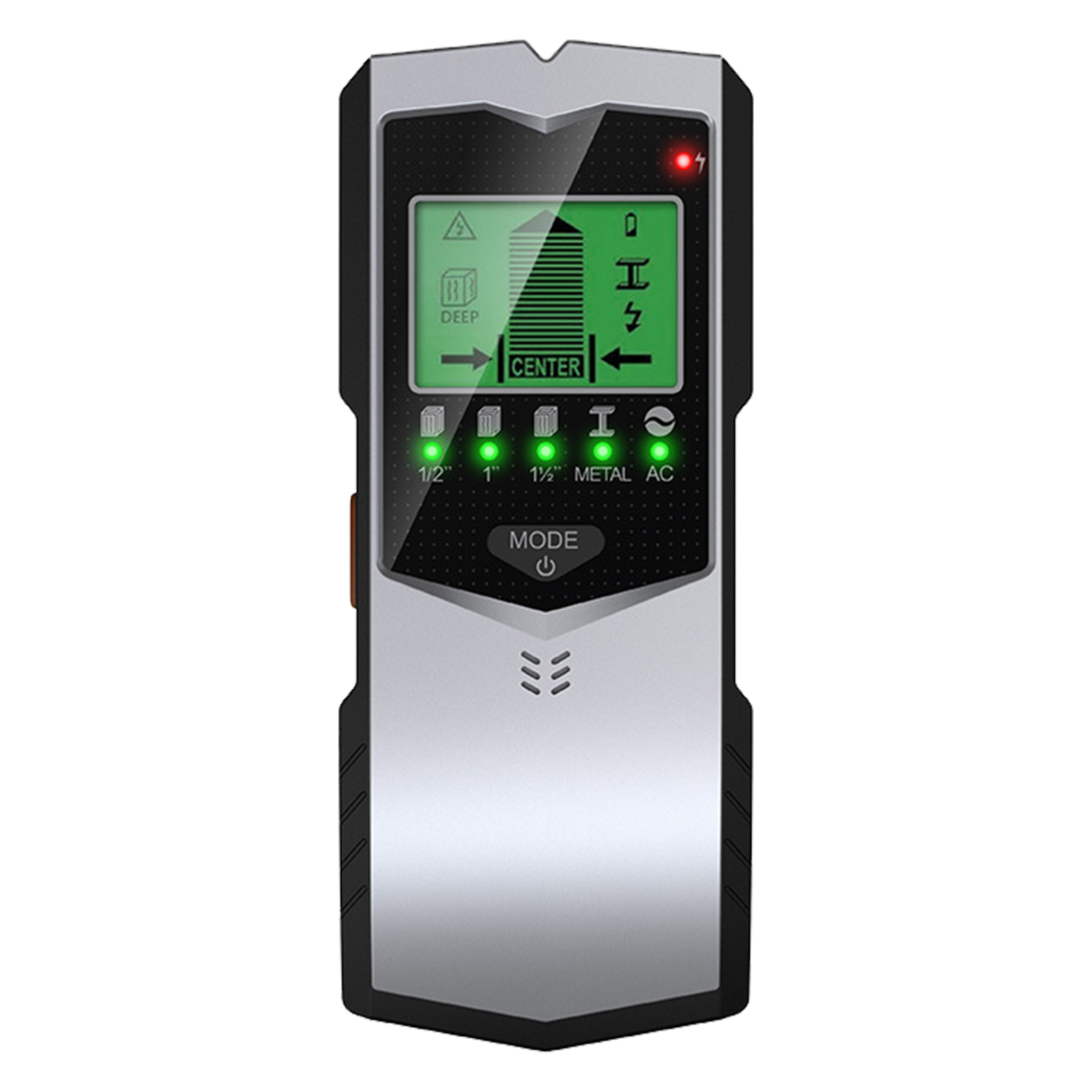 5-in-1 Metallständerdetektor: Empfindlicher Intelligenter Sensor, Hd-lcd-bildschirm, Akustischer Alarm, Für Die Mitte Und Die Kante Von Holz Und Metall.