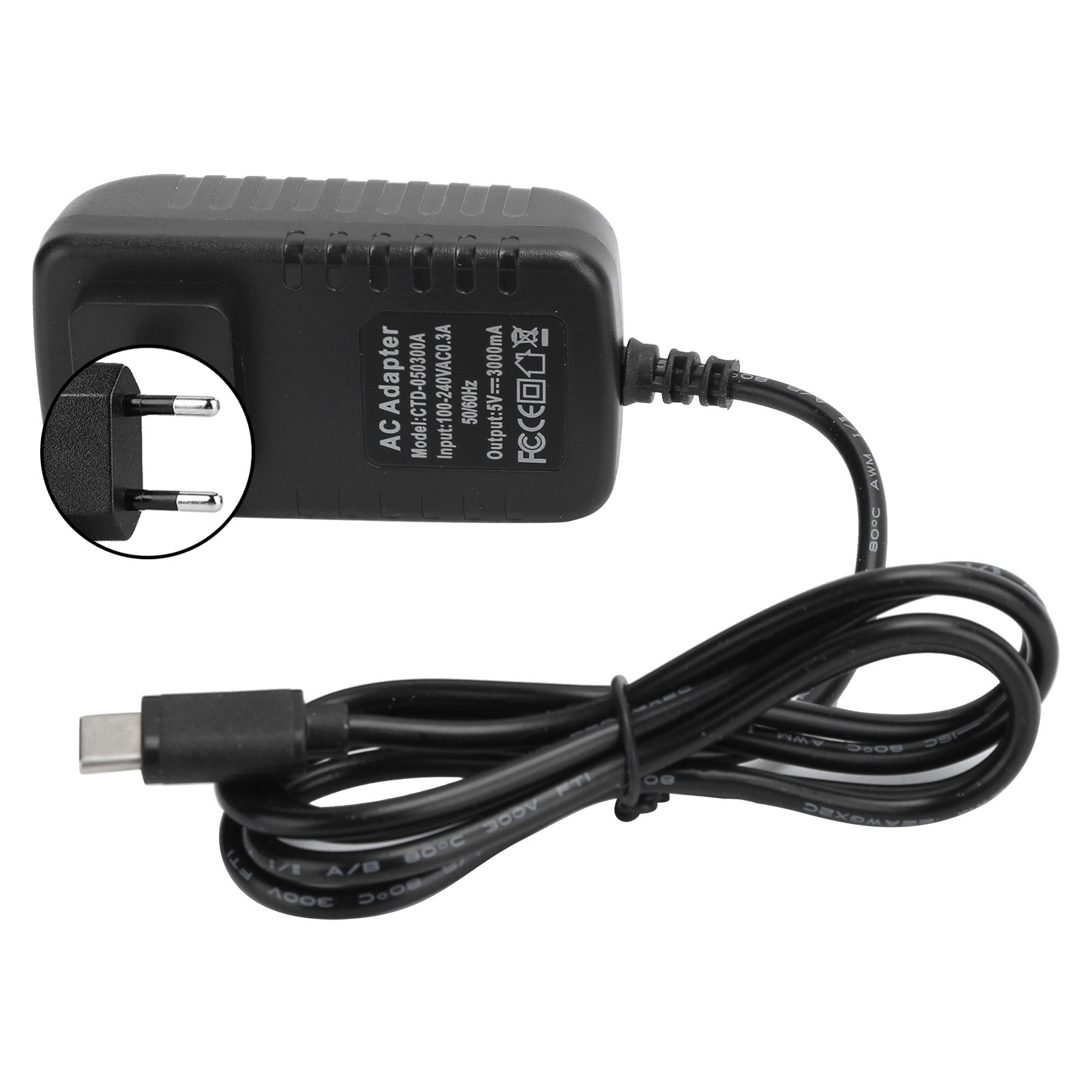Netzteil Für Raspberry Pi 4b 5v 3a Typ-c Ac-adapter Ladegerät Computerzubehör 100-240v (eu-stecker)
