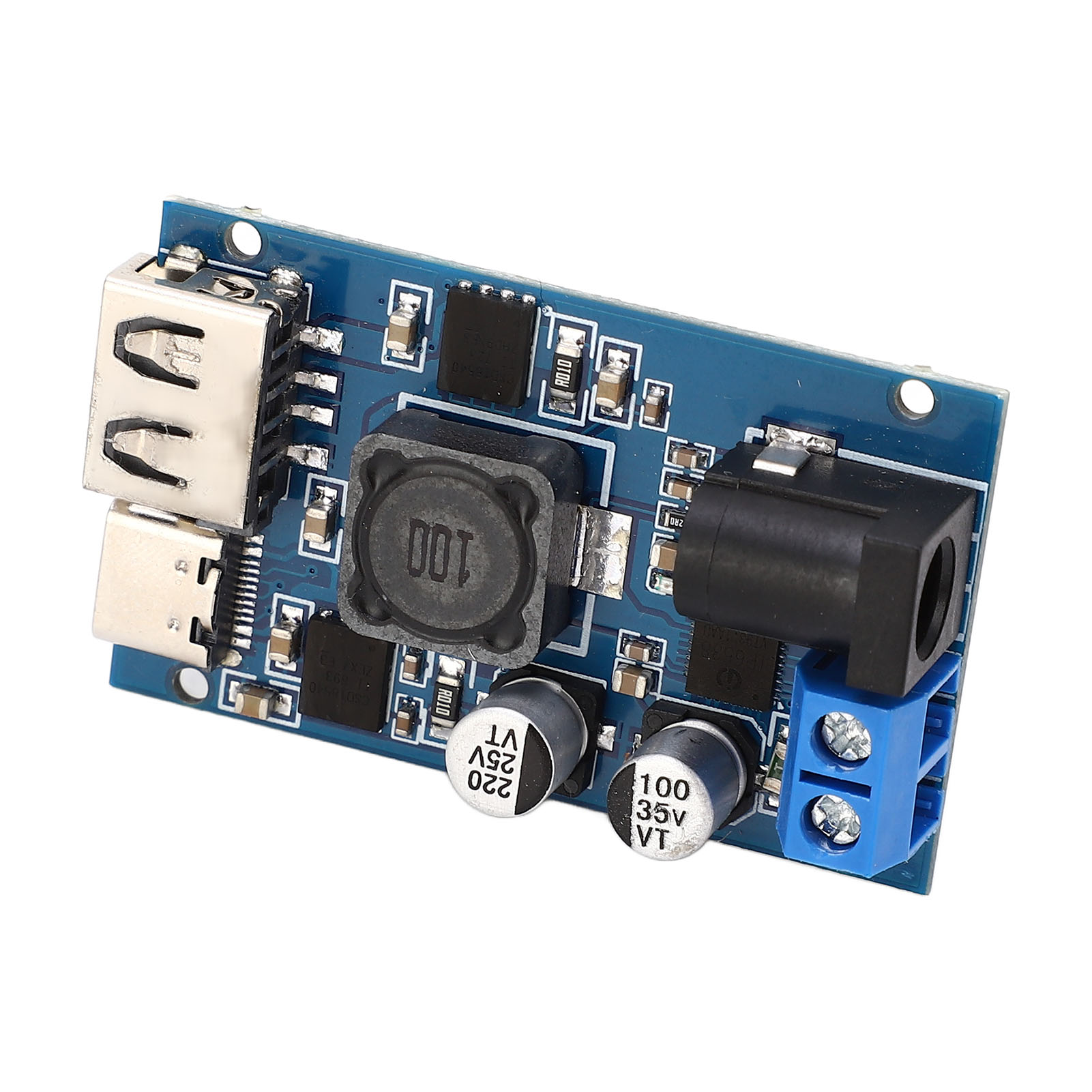 Abwärtswandlermodul, 8,2–32 V Dc Eingang Auf 3–20 V Dc Ausgang, Qc 3.0 Schnellladeplatine Für Mobiltelefone